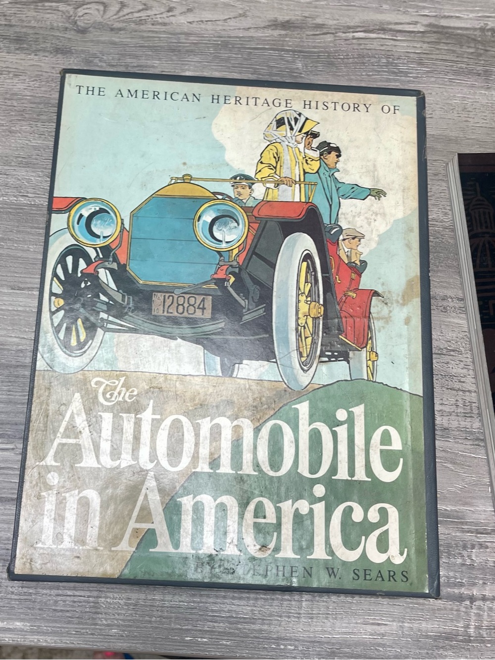 Vintage /Collectible : 'The Automobile in America' Art Print